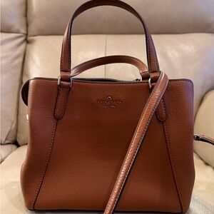 Kate Spade Brown Leather Satchel